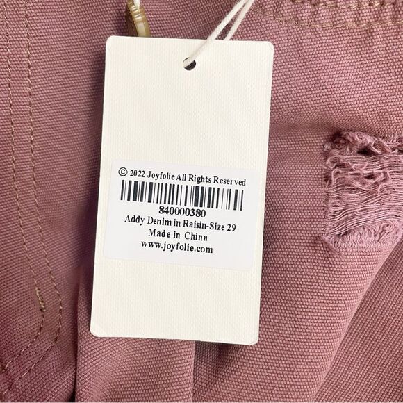 NWT Joyfolie Mia Joy Addy High Rise Wide Leg Jeans in Raisin Women’s Size 29 | 8 - Picture 11 of 14